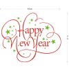 Happy New Year Quote Sticker